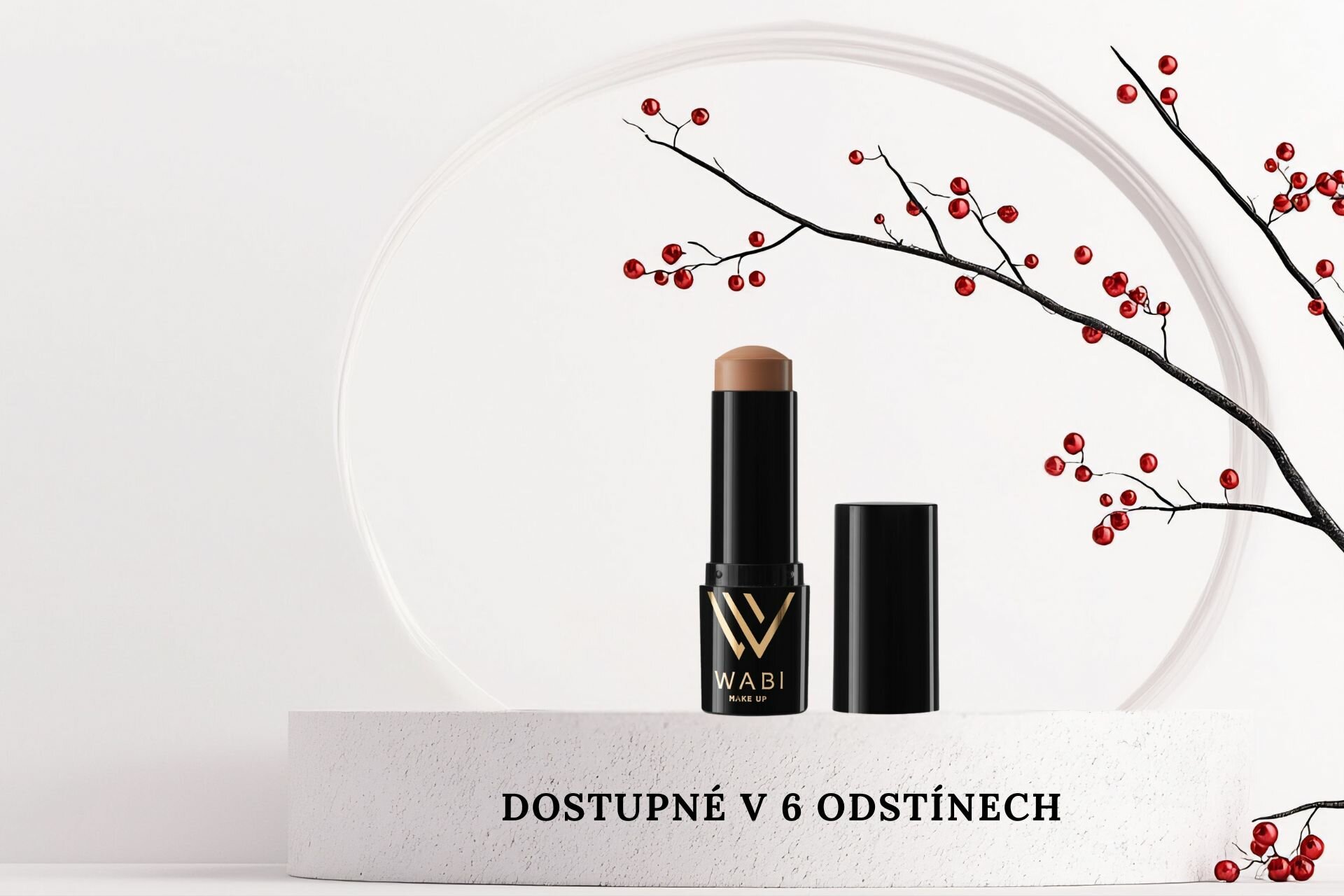 PERFEKTNÍ KRYTÍ V JEDNOM TAHU  Objevte WABI Iconic  Matte Stick Foundation.